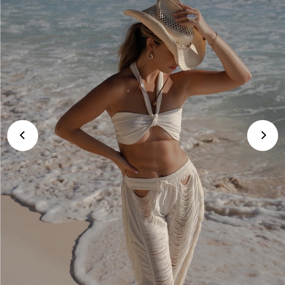 NWT Tulum Linen Pants Set